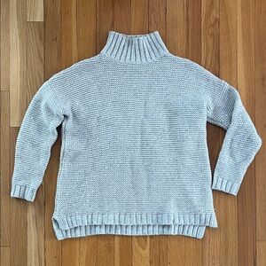 Marine Layer Light Gray Turtleneck Sweater